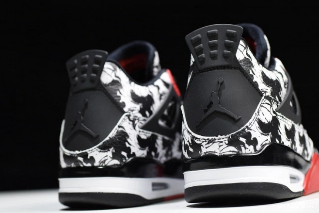 1st Kicks Shoes 1782 white limited element 4 nwe 2018 men NewStyle b00897- chinese edition black tattoo 1115